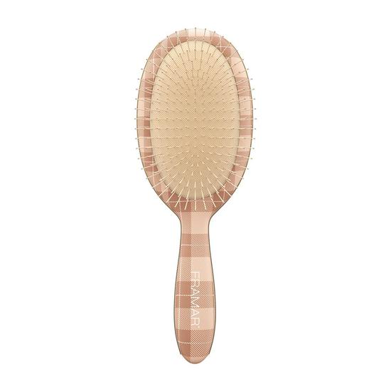 Framar Plaid Hair Day Detangling Brush Rory