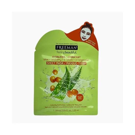 Freeman Aloe Seaberry Hydrating Sheet Masque 25ml