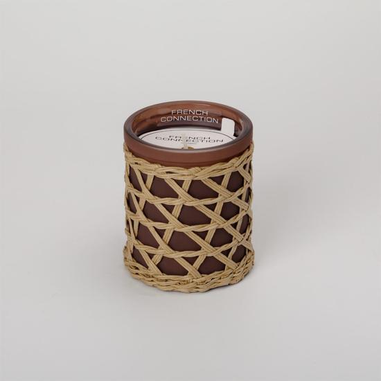French Connection Bamboo Collection Black Cherry & Cedarwood Candle 200g