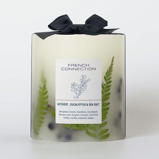 French Connection Botanical Collection Vetivert Eucalyptus & Sea Salt Candle 660g