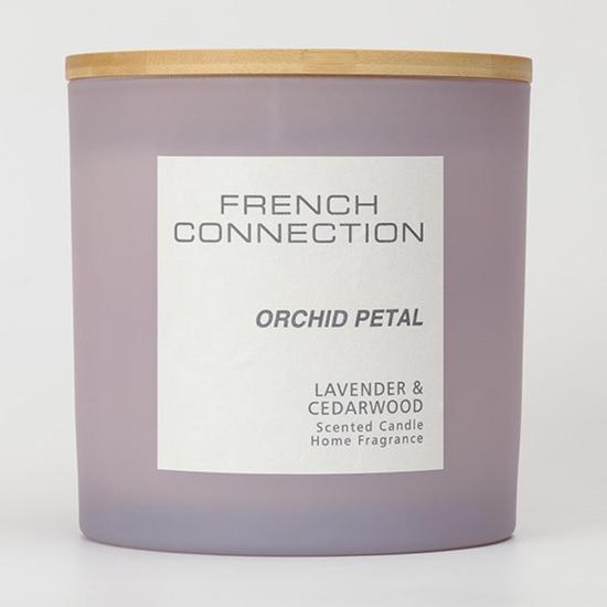 French Connection Pastel Range Orchid Petal Candle 1460g