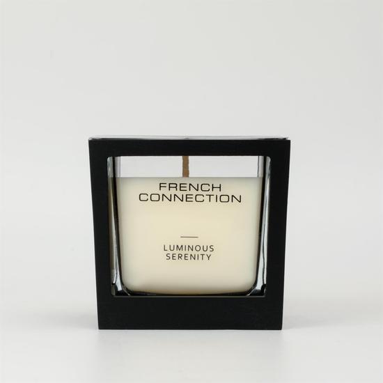 French Connection Wooden Collection Luminous Serenity Candle 200g