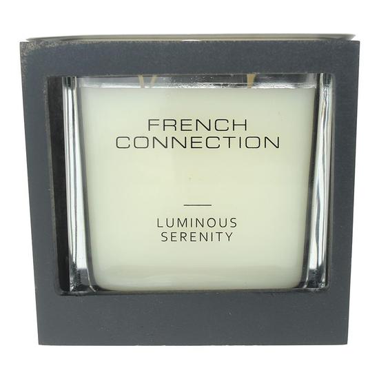 French Connection Wooden Collection Luminous Serenity Candle 480g