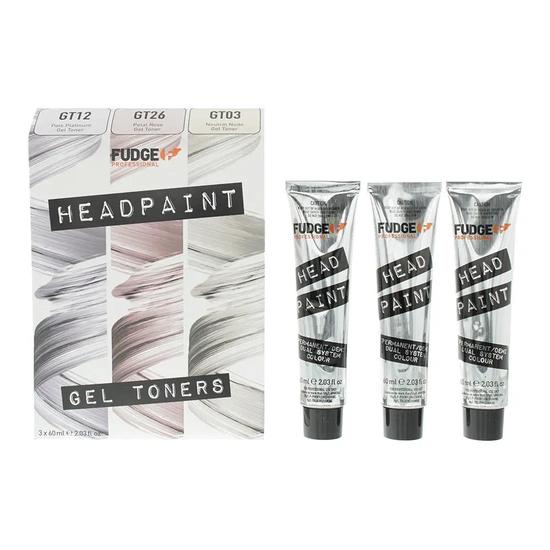 Fudge Professional Head Paint Trio Kit Gel Toner GT03/GT12/GT26