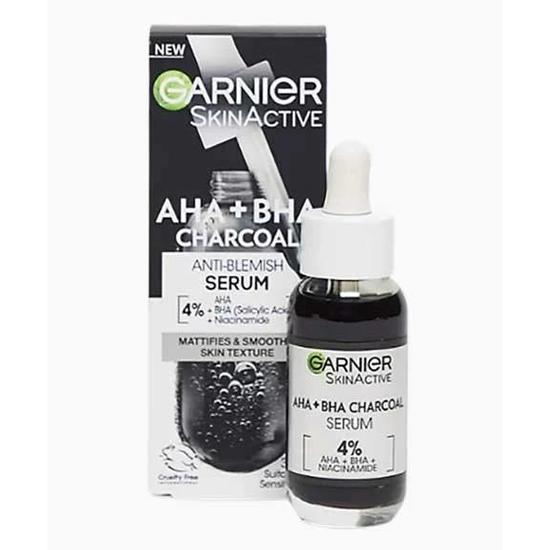 Garnier AHA BHA Charcoal Anti Blemish Serum 30ml