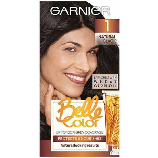 Garnier Belle Colour Creme Permanent Hair Colour 1 Natural Black