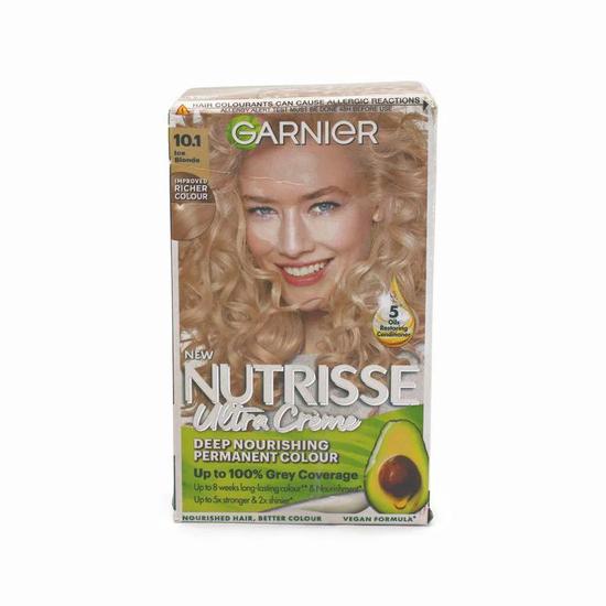 Garnier Nutrisse Permanent Hair Dye 10.1 Ice Blonde Imperfect Box