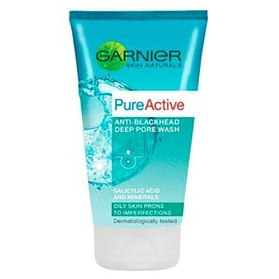 Garnier Charcoal Face Wash Skin Treatments Acne Blackhead Dark Spots Cosmetify