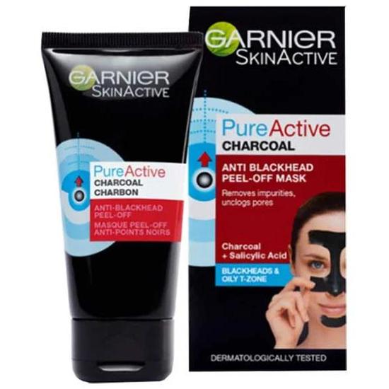 Garnier Pure Active Charcoal Anti Blackhead Peel Off Mask 50ml