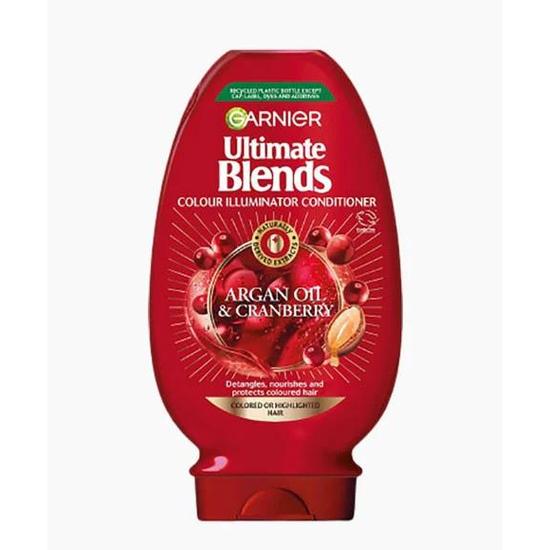 Garnier Ultimate Blends Argan Oil Cranberry Colour Illuminator Conditioner 400ml