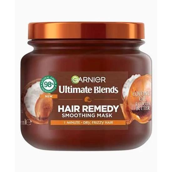 Garnier Ultimate Blends Coconut Oil & Cocoa Butter Smoothing Mask 340ml