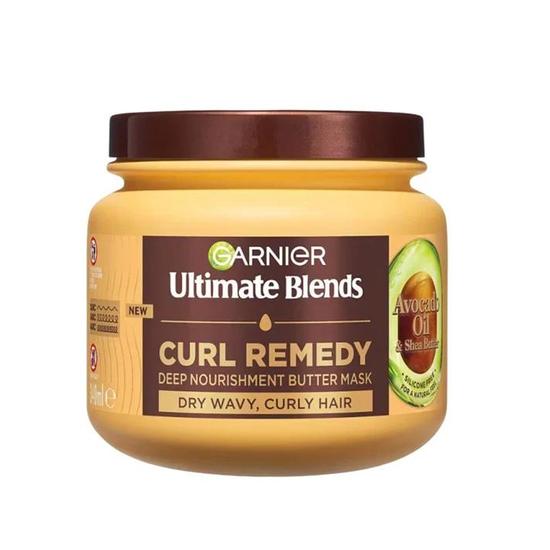 Garnier Ultimate Blends Curl Remedy Deep Nourishment Butter Mask 340ml