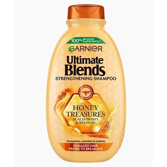 Garnier Ultimate Blends Honey Treasures Strengthening Shampoo 400ml