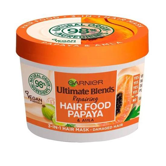 Garnier Ultimate Blends Repairing Hair Food Papaya 3in1 Hair Mask 390ml