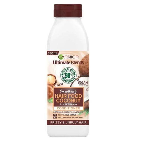 Garnier Ultimate Blends Smoothing Hair Food Coconut Conditioner 350ml