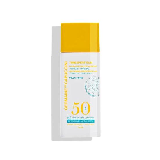 Germaine de Capuccini Anti-Ageing Tinted Sunscreen Fluid SPF 50 50ml