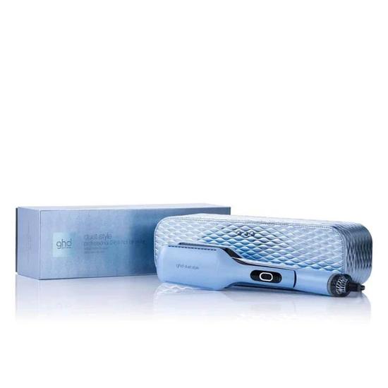 ghd Duet Style 2-in-1 Hot Air Styler Gift Set In Limited Edition Icy Blue