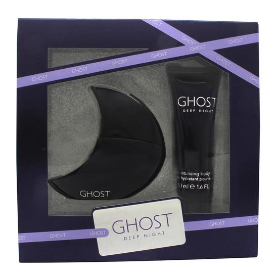 Ghost Deep Night Gift Set 10ml Eau De Toilette + 3ml Lip Oil