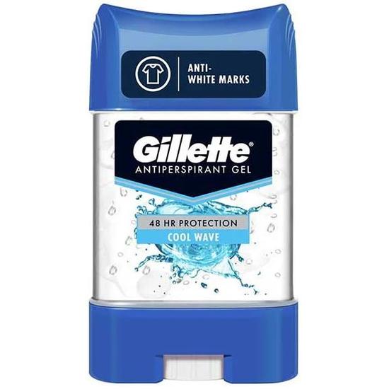 Gillette Cool Wave 48HR Antiperspirant Clear Gel 70ml