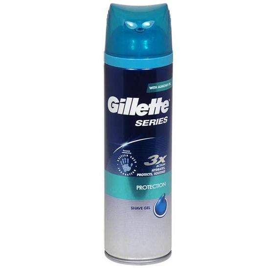 Gillette Series Protection Shave Gel With Almond Oil 200ml