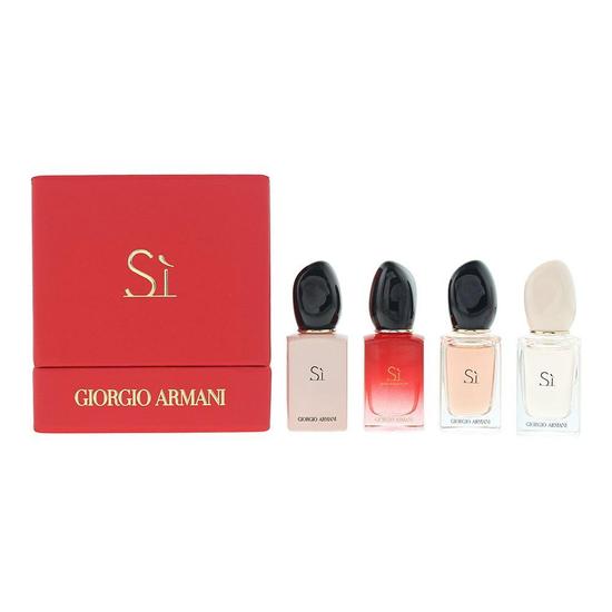 Giorgio Armani Si Miniatures Gift Set Si, Si Fiori, Si Passione 7ml