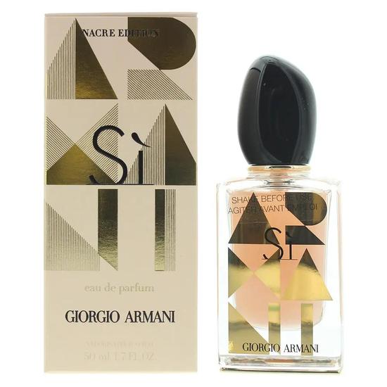 Giorgio Armani Si Nacre Edition Eau De Parfum Women's Perfume 50ml