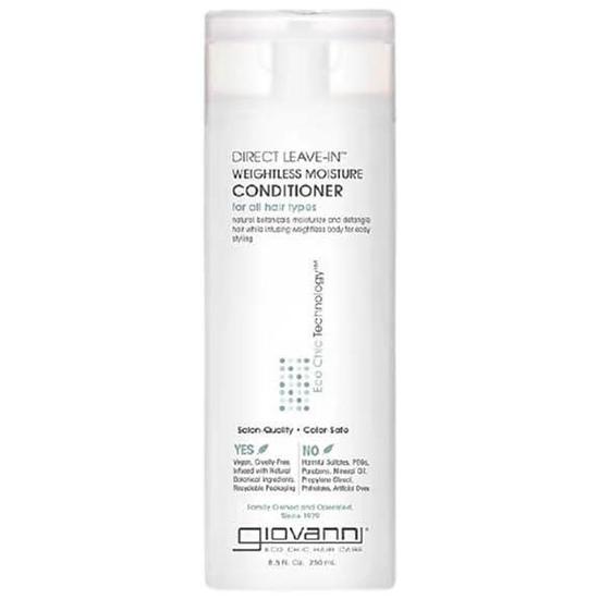 Giovanni Direct Leave-In Weightless Moisture Conditioner 250ml