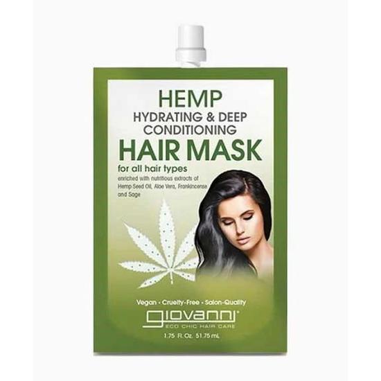 Giovanni Hemp Hydrating & Deep Conditioning Hair Mask 51.75ml Sachet