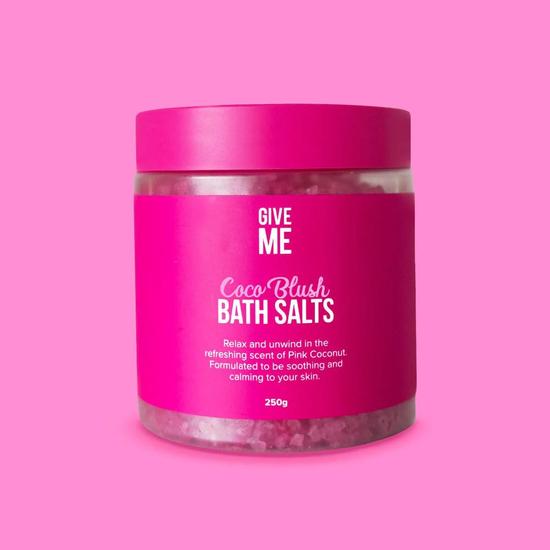 Give Me Coco Blush Bath Salts 250g