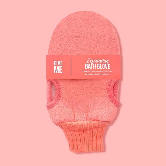 Give Me Exfoliating Bath Glove Pink