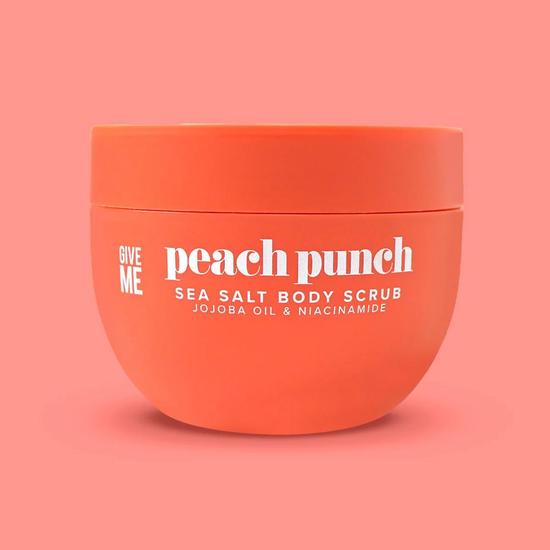 Give Me Peach Punch Sea Salt Body Scrub 300g