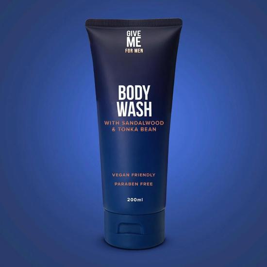 Give Me Sandalwood & Tonka Bean Body Wash For Men