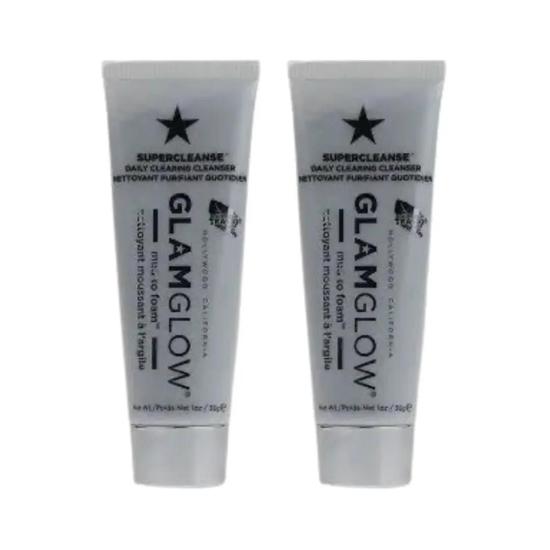 GLAMGLOW Supercleanse Daily Clearing Cleanser 2 x 30g