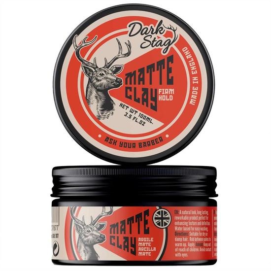 Glamtech Dark Stag Matte Clay Firm Hold 100ml