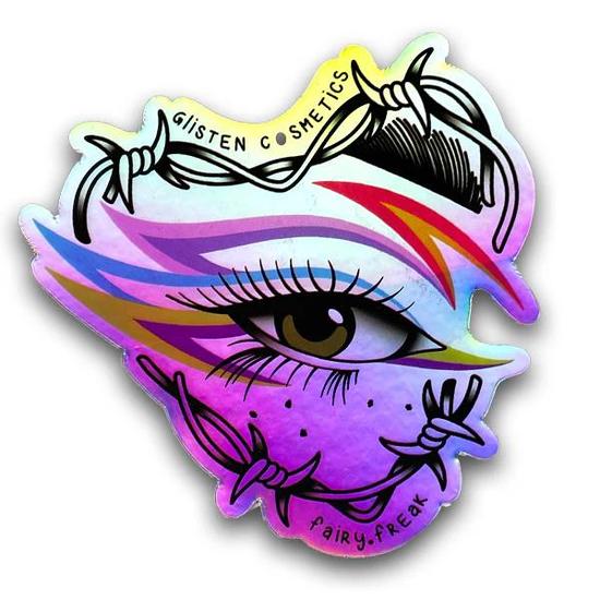 Glisten Cosmetics Fairy Freak Eye Sticker Holographic