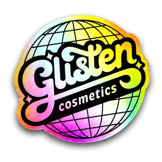 Glisten Cosmetics Glisten Disco Logo Sticker Holographic