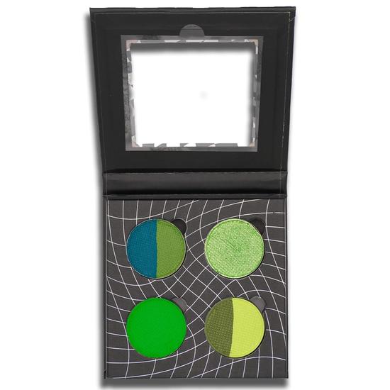 Glisten Cosmetics Green 4 Pan Palette Eyeliner