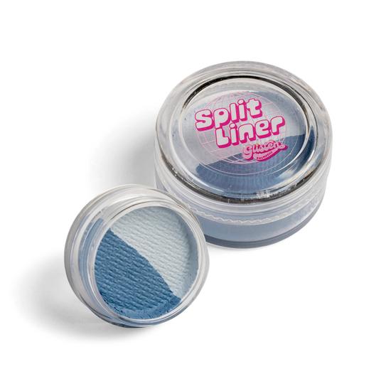 Glisten Cosmetics Mondays Grey & Dusty Blue Split Liner Eyeliner Small - 3g