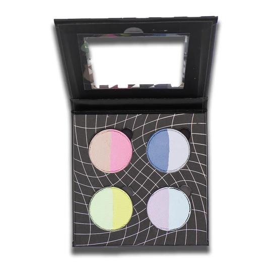 Glisten Cosmetics Pastel Split 4 Pan Palette Eyeliner