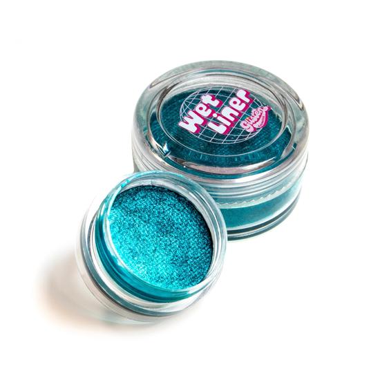 Glisten Cosmetics Pool Party Shimmer Blue Wet Liner Eyeliner Small - 3g