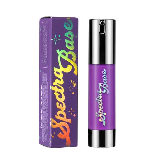 Glisten Cosmetics Spectra Base Purple Colourful Foundation