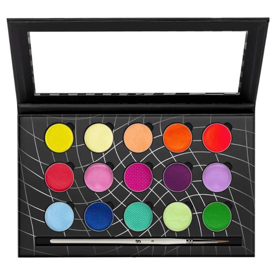 Glisten Cosmetics UV Rainbow 15 Pan Palette