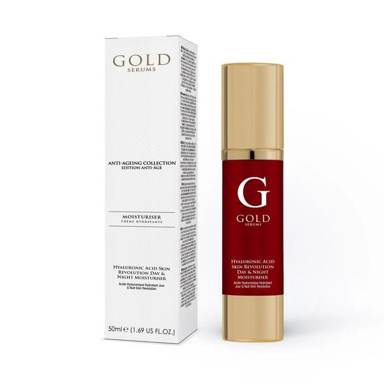 Gold Serums Serums Hyaluronic Acid Skin Revolution Day & Night Moisturiser 50ml