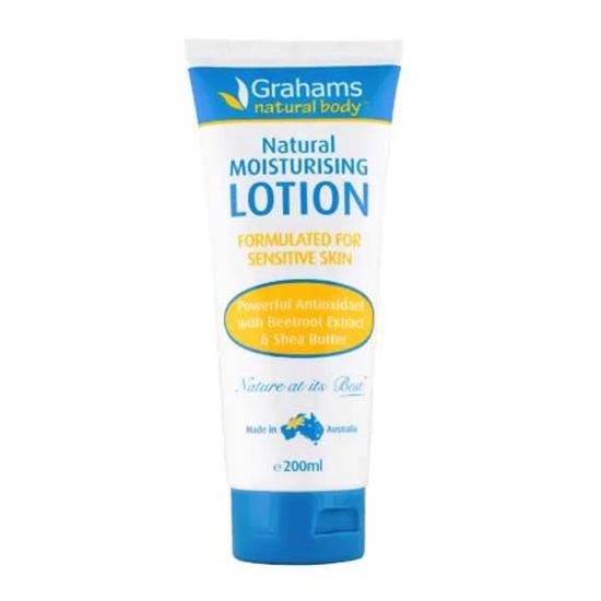 Grahams Natural Body Natural Moisturising Lotion For Sensitive Skin 200ml