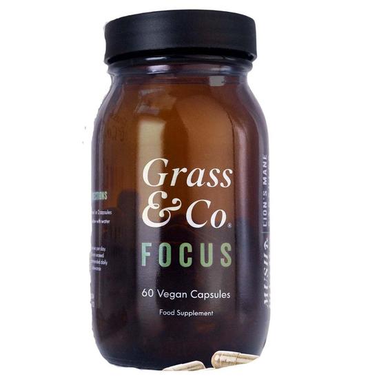 Grass and Co FOCUS Vegan Capsules 60 Capsules