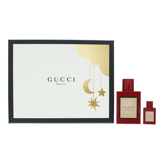 Gucci Bloom Ambrosia Di Fiori Gift Set: Eau De Parfum 50ml Eau De Parfum 5ml 2 Piece