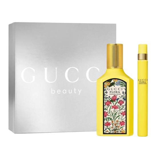 Gucci Flora Gorgeous Orchid Women's Perfume Gift Set 50ml Eau De Parfum + 10ml Eau De Parfum