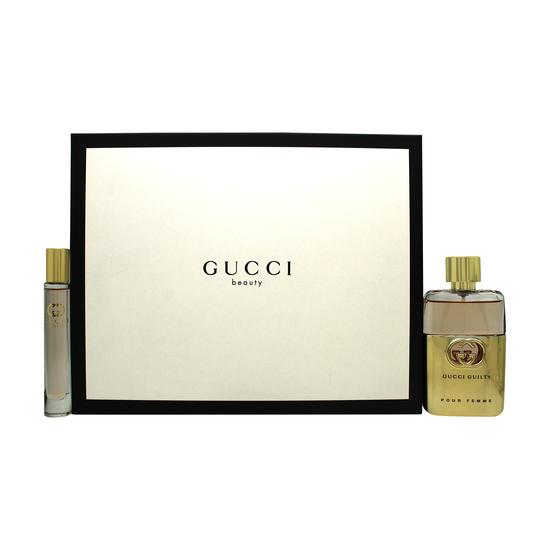 Gucci Guilty Pour Femme Gift Set 90ml Eau De Parfum + 10ml Eau De Parfum