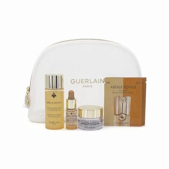 GUERLAIN Abeille Royale 4 Piece Skin Care Set Imperfect Box