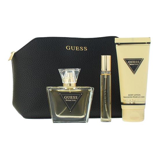 Guess Seductive Eau De Toilette 75ml, 15ml + Body Lotion Gift Set 75ml